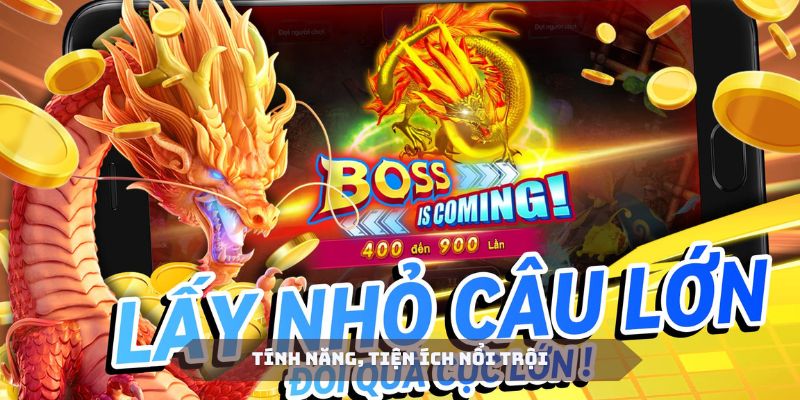 Các tính năng, vũ khí tiên tiến tại game bắn cá long vương